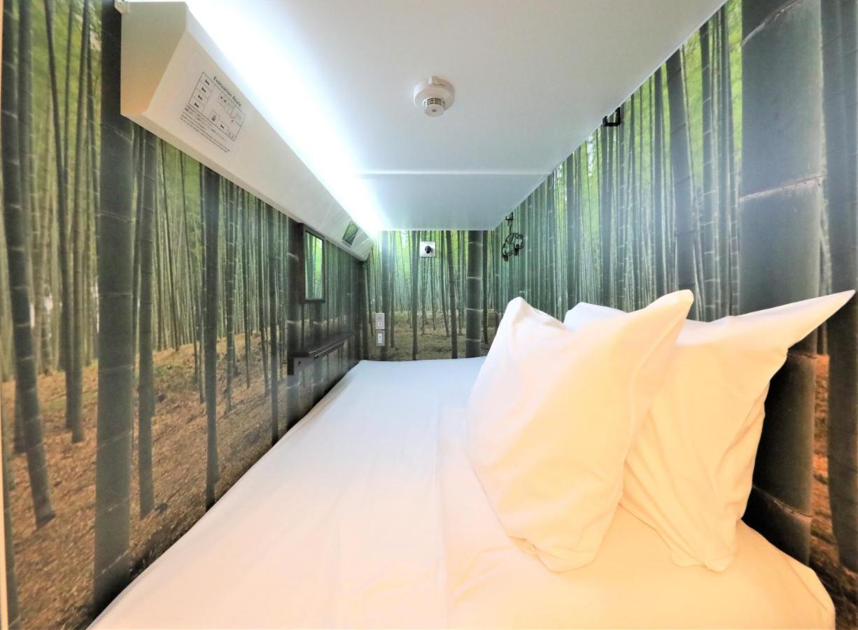 Shibuya Capsule Bamboo Hotel طوكيو المظهر الخارجي الصورة