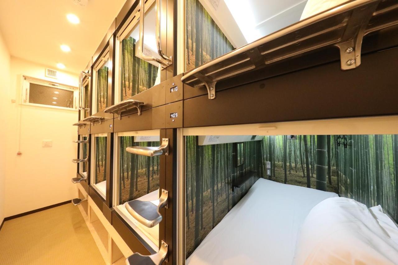 Shibuya Capsule Bamboo Hotel طوكيو المظهر الخارجي الصورة